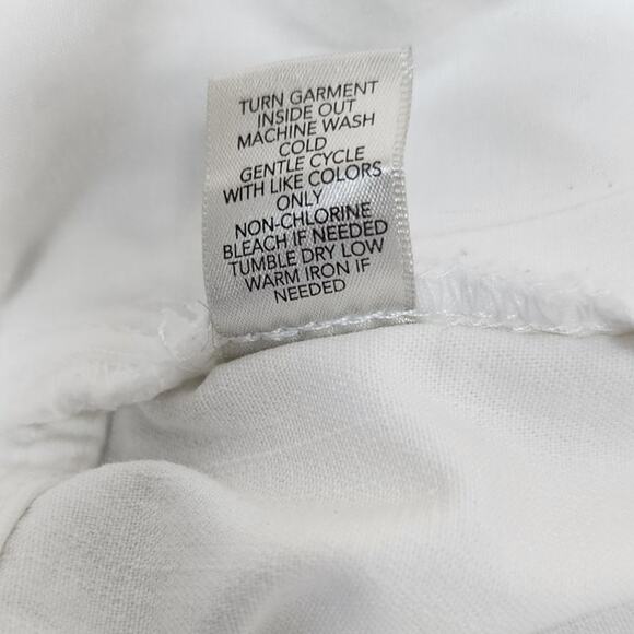 Christopher & Banks White Capri Pants Women's Size 4 - Picture 10 of 11